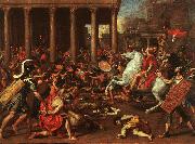 Nicolas Poussin The Conquest of Jerusalem Germany oil painting reproduction